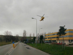 L'eliamnbulanza al Cesano di Senigallia