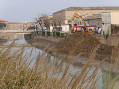 Manutenzione del fiume Misa