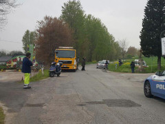 Il luogo dell'incidente mortale avvenuto in zona Le Grazie a Senigallia