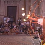 La sfida tra arcieri della Festa del Pozzo della Polenta 2015 a Corinaldo