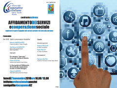 Cooperative sociali, convegno a Senigallia