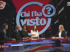 Jessica Bertolini e gli avvocati su Rai 3 a "Chi l'ha visto?"