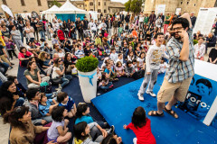 Un'immagine dell'edizione 2014 della festa della scienza "fosforo"