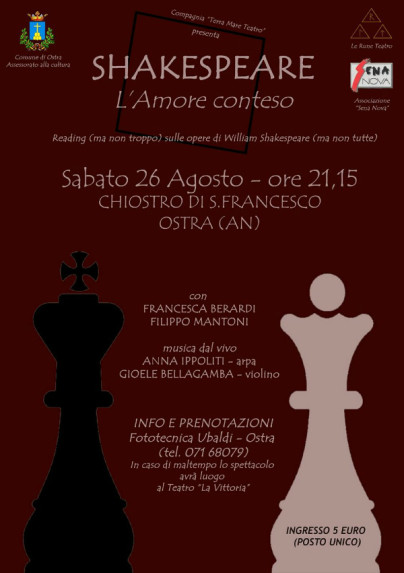 “Shakespeare – L’amore conteso”