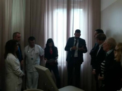 presentato il nuovo spazio accoglienza nell’U.O. Oncologia di Senigallia