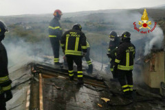 Incendio ad Ostra Vetere