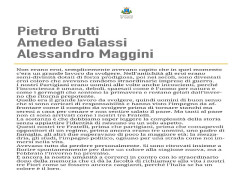 Ricordo Brutti, Galassi e Maggini