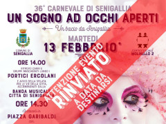 Carnevale 2018 rinviato a data da destinarsi