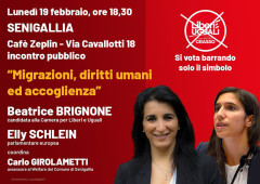 Liberi e Uguali – Senigallia: incontro pubblico "Migrazioni, diritti umani ed accoglienza"