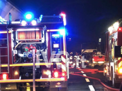 Autobus con 30 studenti di Senigallia va a fuoco in galleria