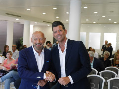 Inaugurazione Raffaello Hotel a Senigallia - Franco Sebastianelli e Maurizio Mangialardi