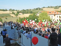 Inaugurazione scuola a Trecastelli