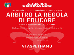 "Arbitro-Regola dell'educare"