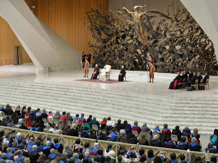 BCC di Ostra e Morro d'Alba presente all'udienza di Papa Francesco