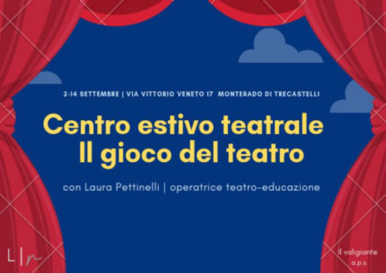 A Trecastelli il primo Centro Estivo Teatrale per bambini