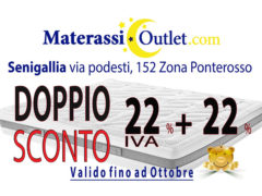 Materassioulet.com - Doppio sconto 22% + 22%