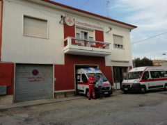 La sede storica della CRI di Senigallia in via Narente