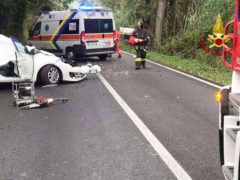 Incidente mortale a Senigallia su strada della Bruciata