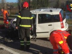 Incidente stradale a Ostra Vetere