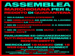 Reddito quarantena assemblea