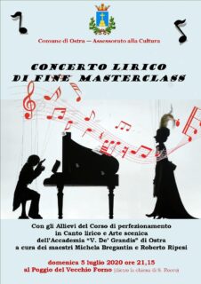 Concerto lirico a Ostra - locandina