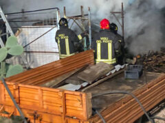 Intervento dei Vigili del fuoco di Senigallia