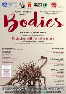 Manifesto spettacolo "Bodies"