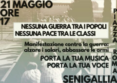 Presidio contro la guerra a Senigallia