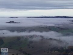 Valmivola: tranquilli è solo nebbia! - Foto Giancarlo Rossi