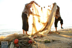 Lavori di mare - Foto Loriano Brunetti