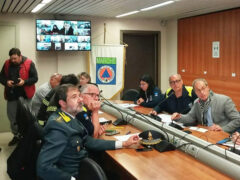 Riunione Protezione Civile Regionale