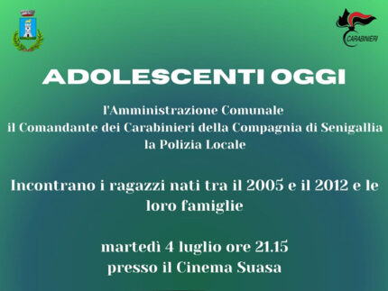 Incontro "Adolescenti oggi" a Castelleone di Suasa