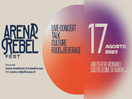 Locandina dell'Arena Rebel Fest