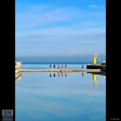 Nuovo ponte a Senigallia... - Foto Roberto Sbriscia