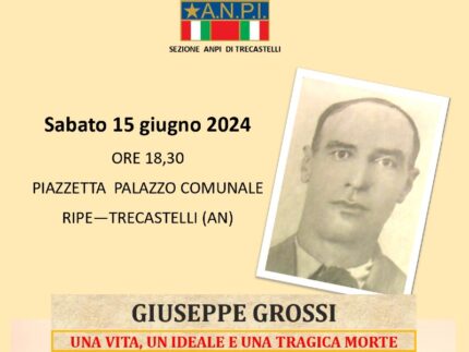 Concerto ed evento a Trecastelli in memoria del Partigiano Giuseppe Grossirossi
