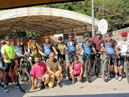 Escursione in mountain bike nell'ambito della Settimana della Lumaca