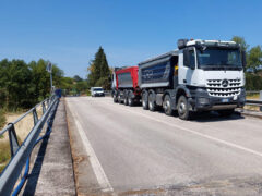 Collaudo ponte del Vallone dopo i lavori post alluvione 2022