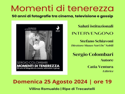 Presentazione del libro "Momenti di tenerezza"