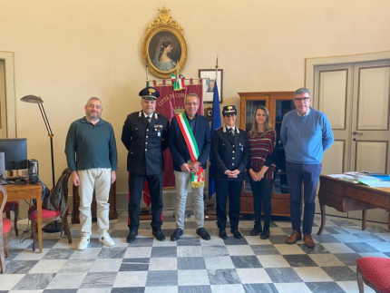 Mario De Santis nuovo maresciallo capo della stazione dei Carabinieri di Corinaldo