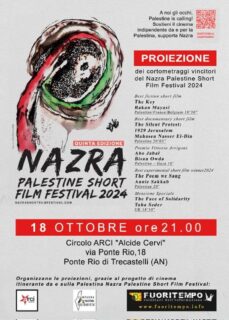 Nazra Palestine Short Film Festival a Ponte Rio di Trecastelli