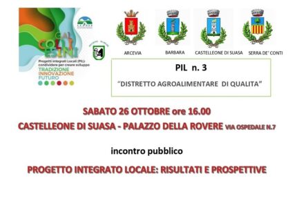 Incontro sul Progetto Integrato Locale (PIL)