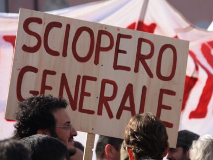 Sciopero generale il 14 novembre 2012