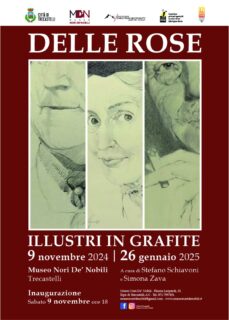 Mostra "Illustri in grafite" a Trecastelli