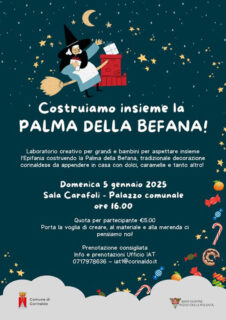 Costruiamo insieme la Palma della Befana a Corinaldo