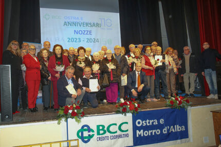 BCC Ostra premia studenti, associazioni, coppie - Anniversari di nozze