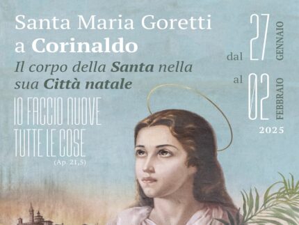 Le spoglie di Santa Maria Goretti fanno ritorno a Corinaldo