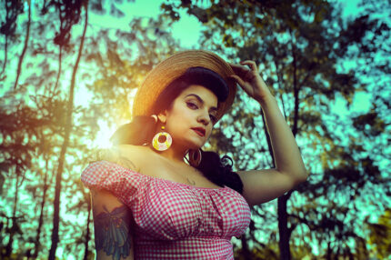 Una pin-up