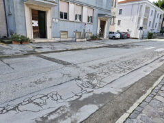 Strada provinciale 18 pericolosa a Ostra