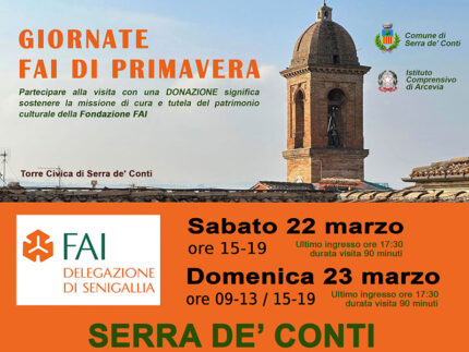 Giornate FAI di Primavera 2025 a Serra de' Conti