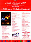 Locandina e programma delle iniziative natalizie a Corinaldo